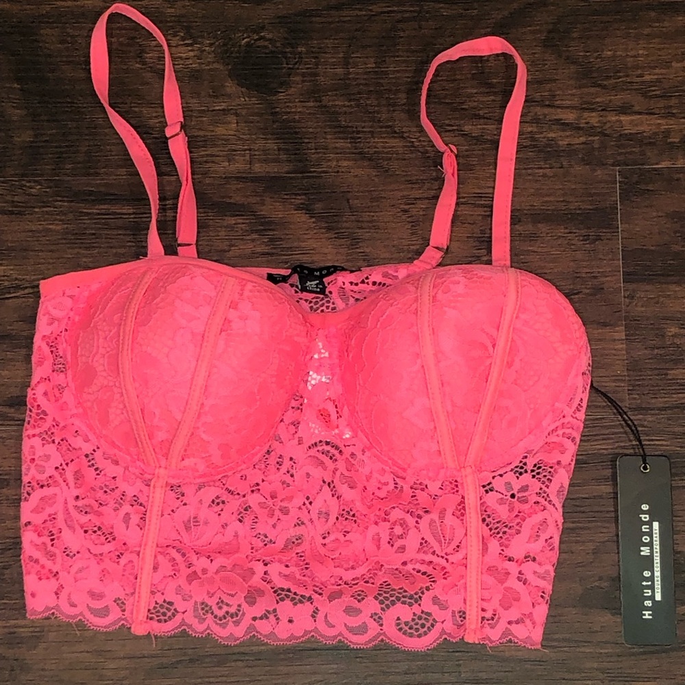 🚫Sold on Mercari 🚫 Laced crop top